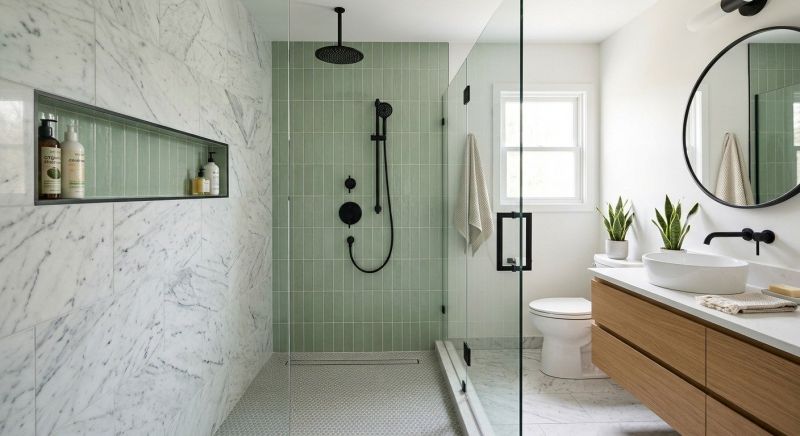 Shower Renovation detail